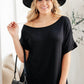 Sightseeing Top in Black