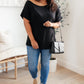 Sightseeing Top in Black