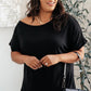 Sightseeing Top in Black