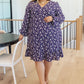 Since You’ve Been Gone Floral V-Neck Dress