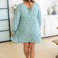 Sing Sweetly Lace Trim Floral Dress