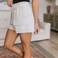 Sitting, Waiting, Wishing Linen Blend Shorts in Oatmeal