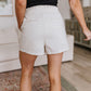 Sitting, Waiting, Wishing Linen Blend Shorts in Oatmeal