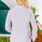 Skies The Limit Button Up in Lavender Blue