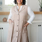 Small Talk Sleeveless Trench