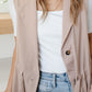 Small Talk Sleeveless Trench