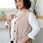 Small Talk Sleeveless Trench