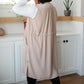Small Talk Sleeveless Trench