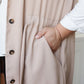 Small Talk Sleeveless Trench