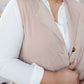 Small Talk Sleeveless Trench
