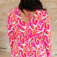 Smile Like You Mean It Floral Peplum