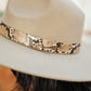 Panama Snakeskin Detail Hat