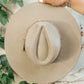 Panama Snakeskin Detail Hat