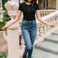 Snap It Up Bodysuit in Black