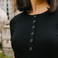Snap It Up Bodysuit in Black