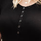 Snap It Up Bodysuit in Black