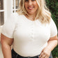 Snap It Up Bodysuit in White