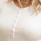 Snap It Up Bodysuit in White