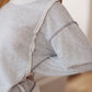 So Compelling Contrast Detail Pullover