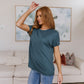 So Good Relaxed Fit Top in Dark Teal