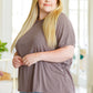 So Good Relaxed Fit Top in Mocha
