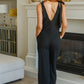 So Selfless Slub Ribbed Knit Jumpsuit