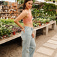 So This is Love Bralette in Coral Haze