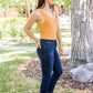 Risen Sofia Dark Wash Skinny Jeans