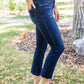 Risen Sofia Dark Wash Skinny Jeans