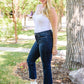 Risen Sofia Dark Wash Skinny Jeans