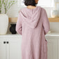 Soft Wisteria Hooded Cardigan