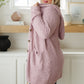 Soft Wisteria Hooded Cardigan