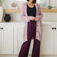 Soft Wisteria Hooded Cardigan