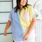 Soft in Stripes Color Block Blouse