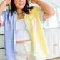 Soft in Stripes Color Block Blouse