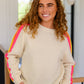 Songs About Rainbows Striped Sweater