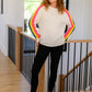 Songs About Rainbows Striped Sweater