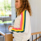 Songs About Rainbows Striped Sweater
