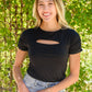 Spare Your Time Bodysuit In Black