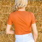 Spare Your Time Bodysuit In Rust