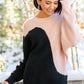 Speaks To My Heart Wave Knit Pullover