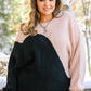 Speaks To My Heart Wave Knit Pullover