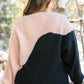 Speaks To My Heart Wave Knit Pullover