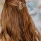 Speckled Triangle Claw Clip