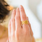 Spin Me Up Gold Ring
