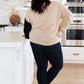 Split Decision Color Block Cargo Sleeve Top
