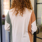 Split Personality Color Block Top