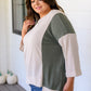 Split Personality Color Block Top