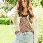 Spots N Lace Camisole In Mauve
