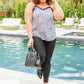 Spots N Lace Camisole In White